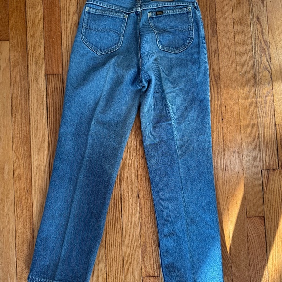 VINTAGE 80s/90s Women’s Denim Jeans LEE Bootcut - Picture 4 of 8